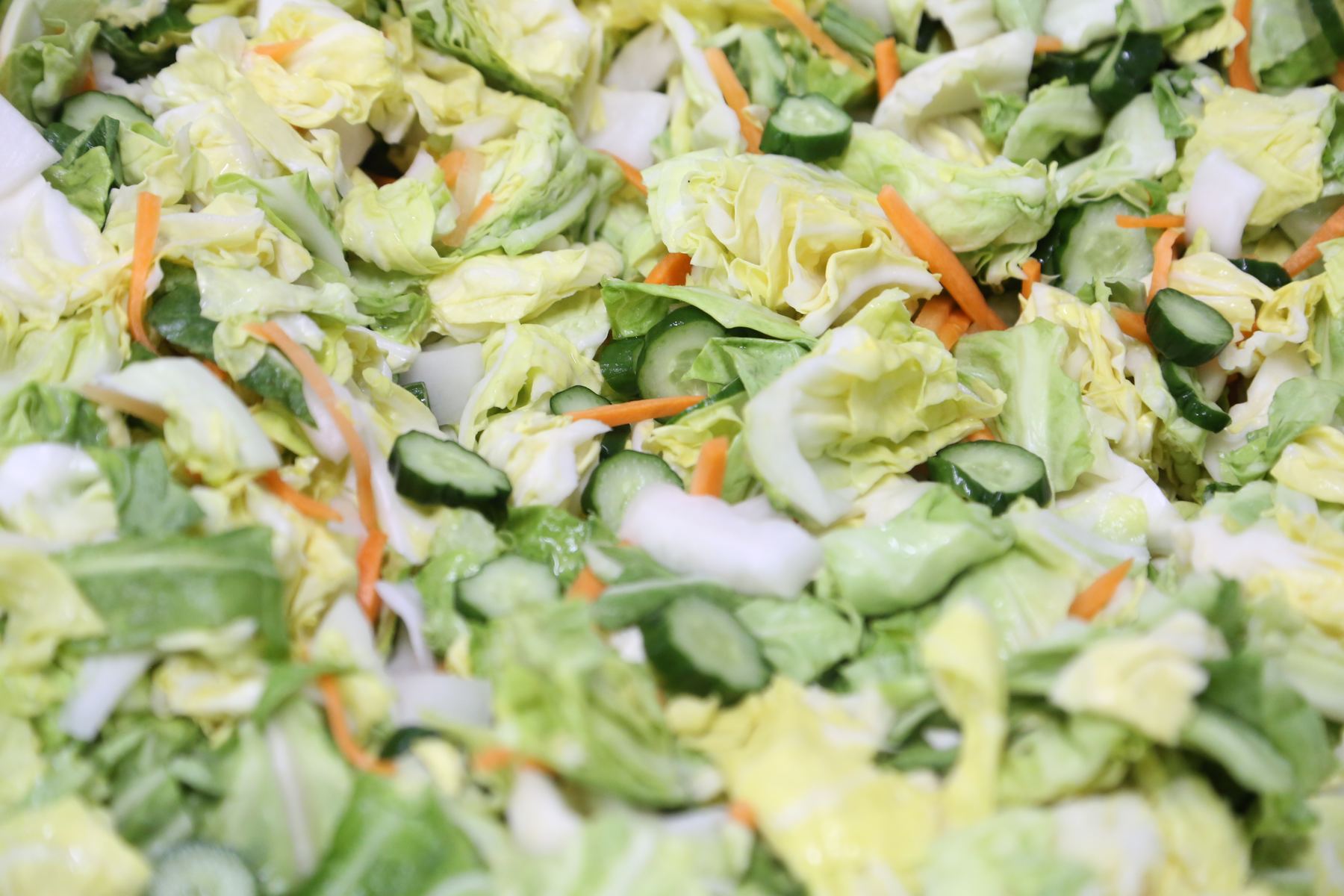 刻んだ千葉県産の野菜